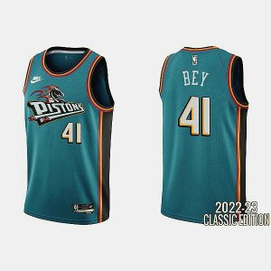 Maillot de Basket saddiq bey 2022-23 classic edition teal